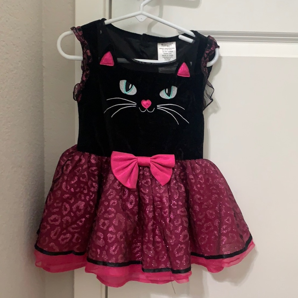 Toddler girls cat costume size 2T-4T